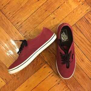 Maroon Authentic Lo Pro Vans